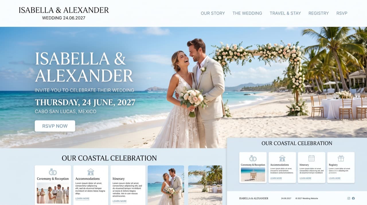 Coastal Breeze Template